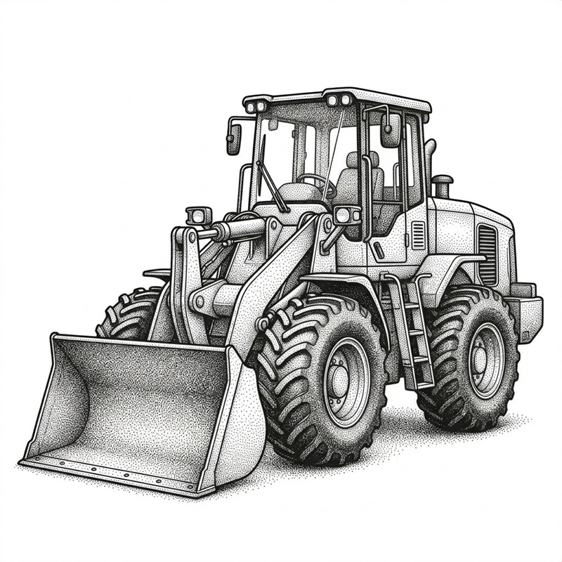 Фронтальні ковшові навантажувачі